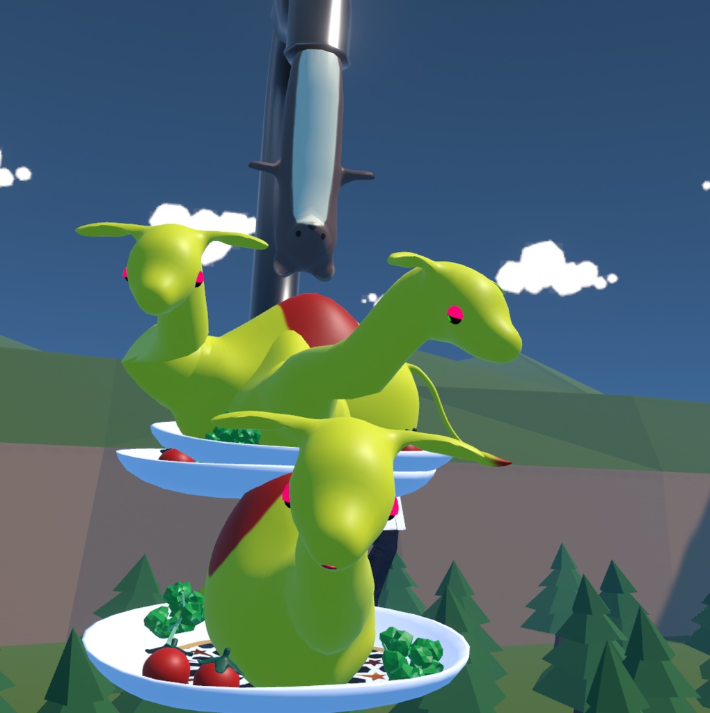 【無料VRCアバター】オムラクダ