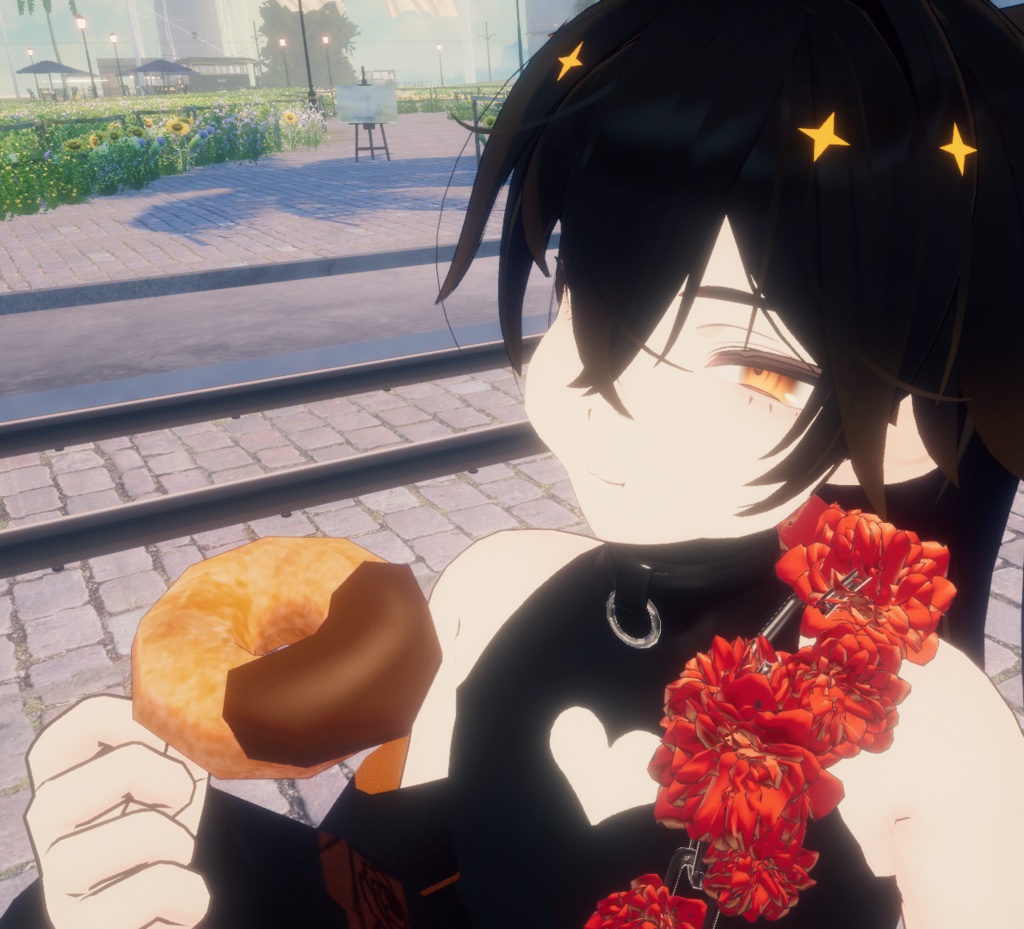 【VRCアクセサリー】ローポリ食べ物8種