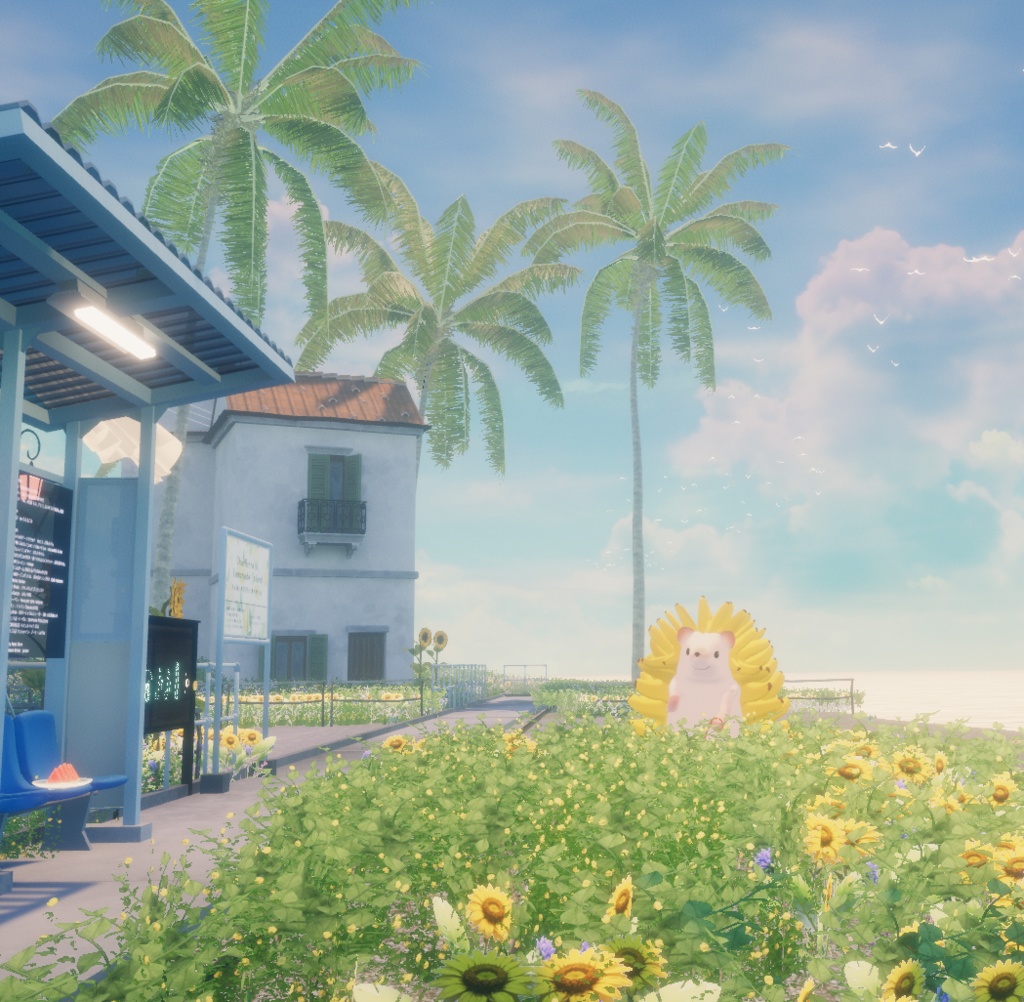 お盆に最適!連れて歩けるバナナ(おまけのアバター付き)