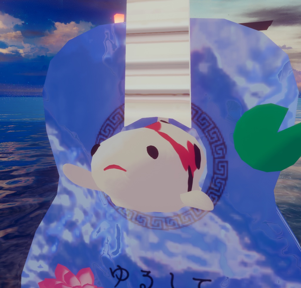【無料VRCアバター】ギター鯉