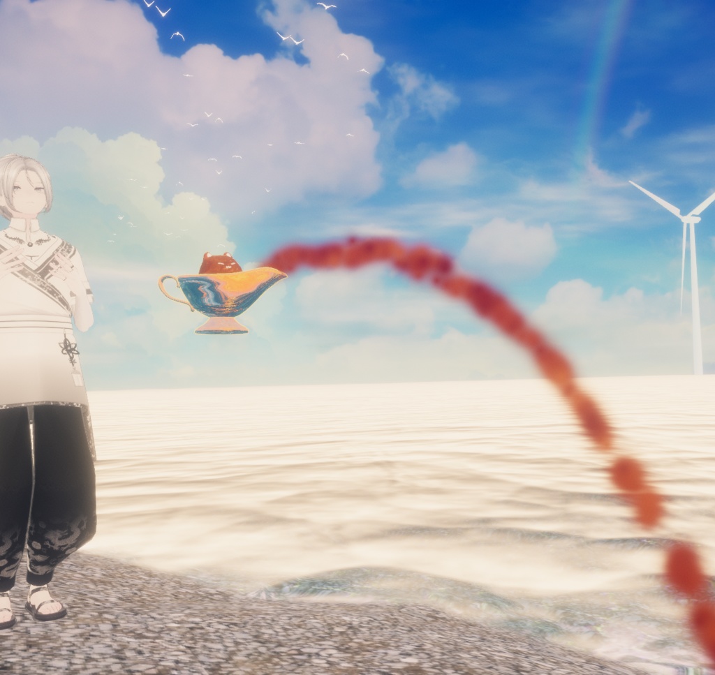 【VRCペット】カレー猫(ギミック付き)