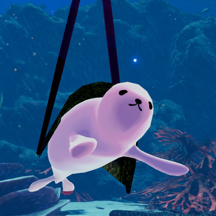 【Quest対応】海苔巻きアザラシ