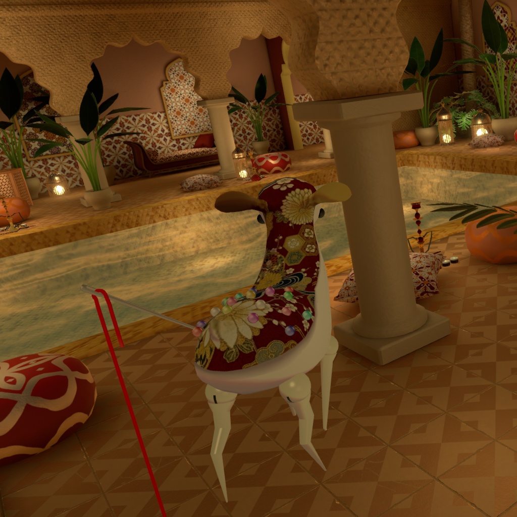 【VRC無料アバター】はりこの鹿