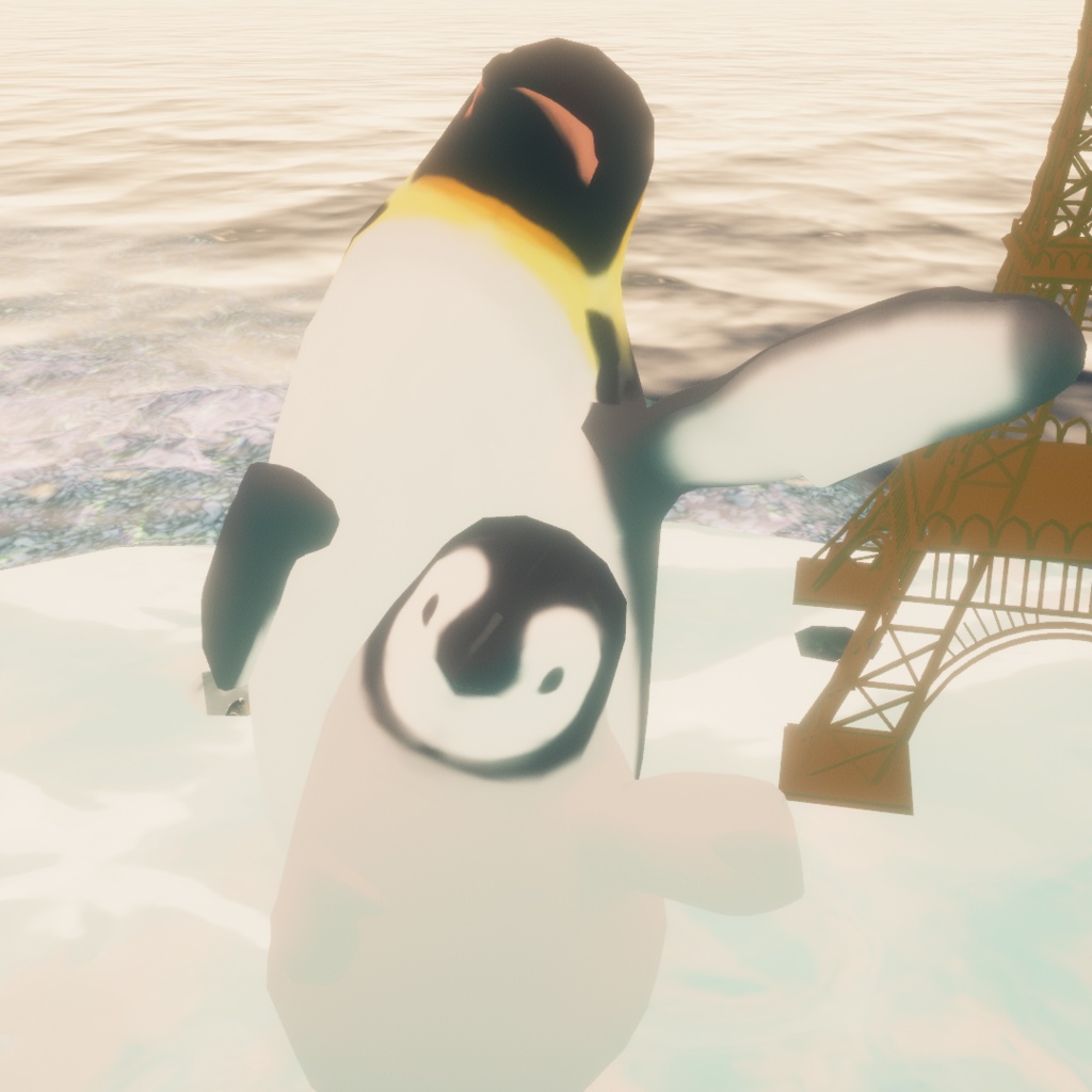 【Quest対応】ペンギン親子