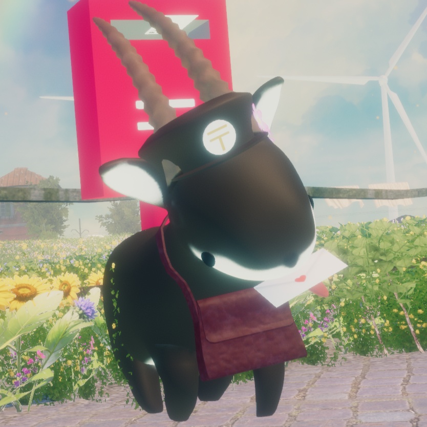 【Quest対応】郵便屋のセブル【VRChatアバター】