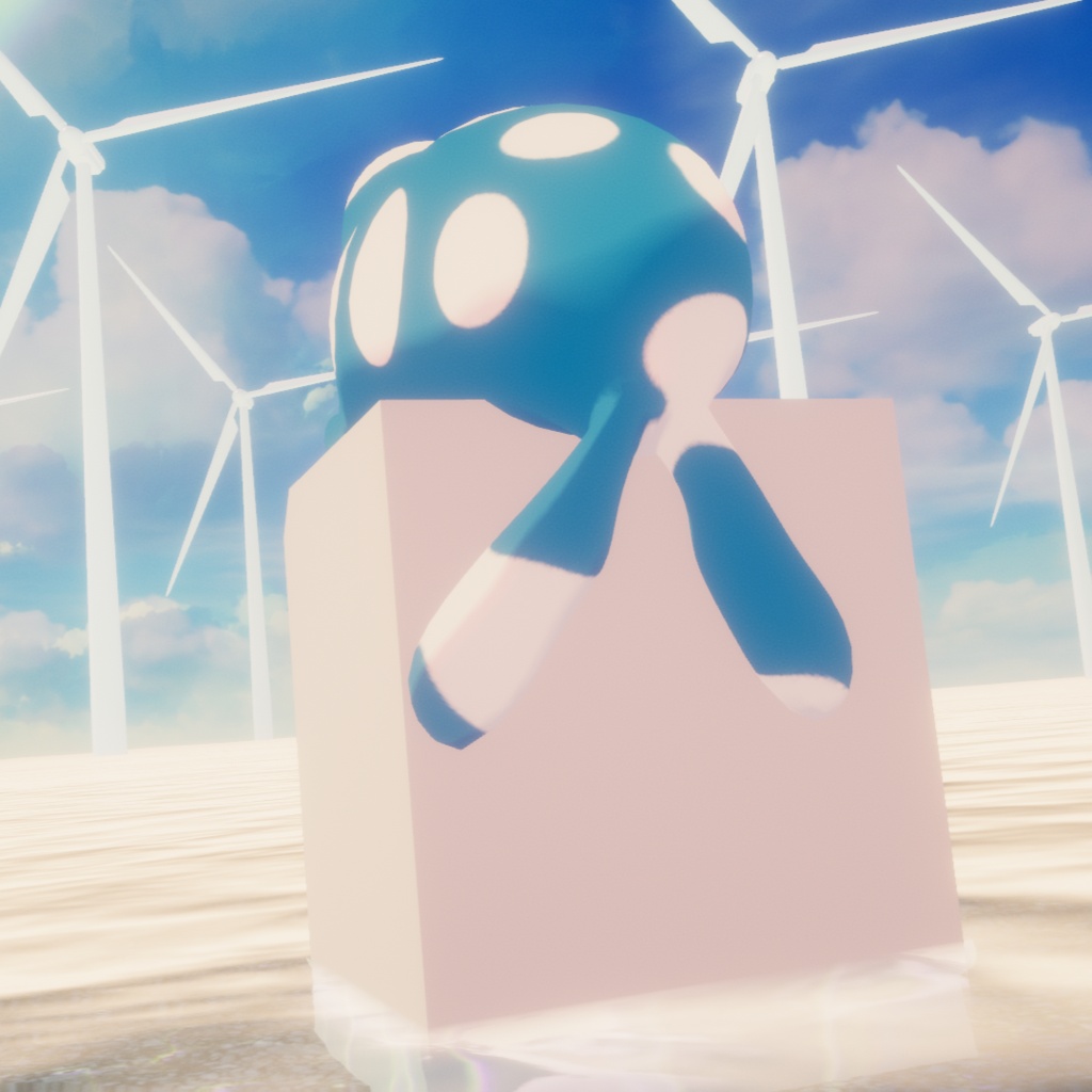 【VRChatアバター】洗濯大好き!オットセイ