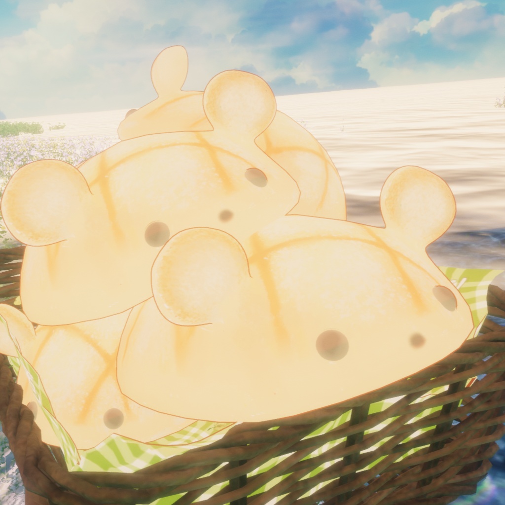 【Quest対応アバター】メロンパンラット