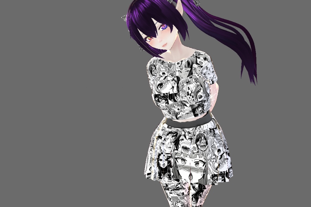 Ahegao complete set!!! Vroid (female only)