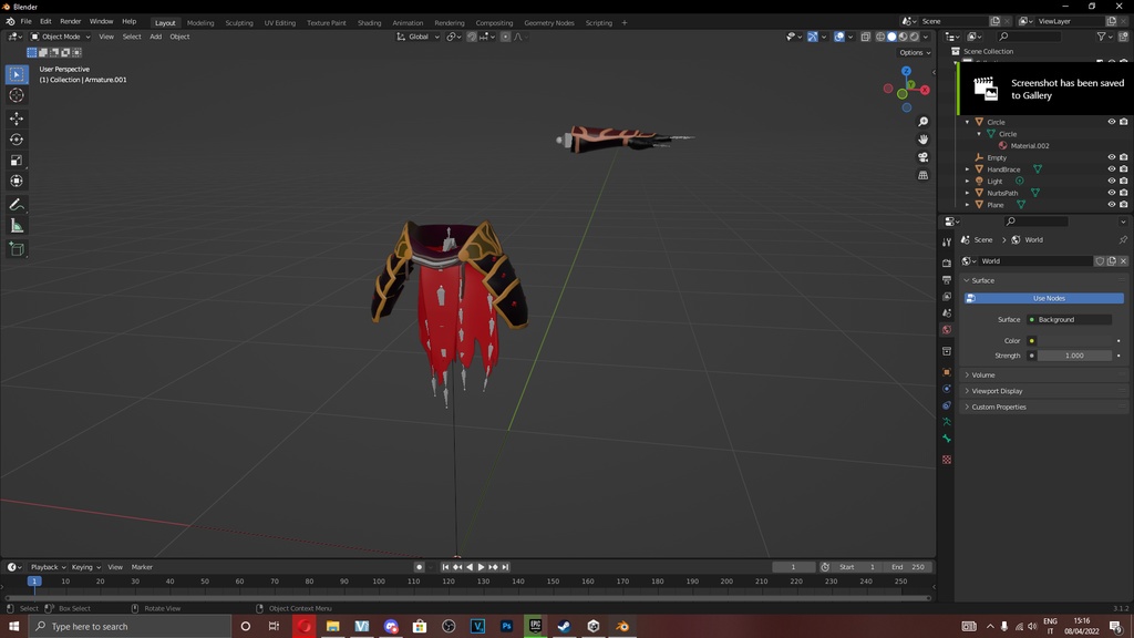 Armor graves + gloves