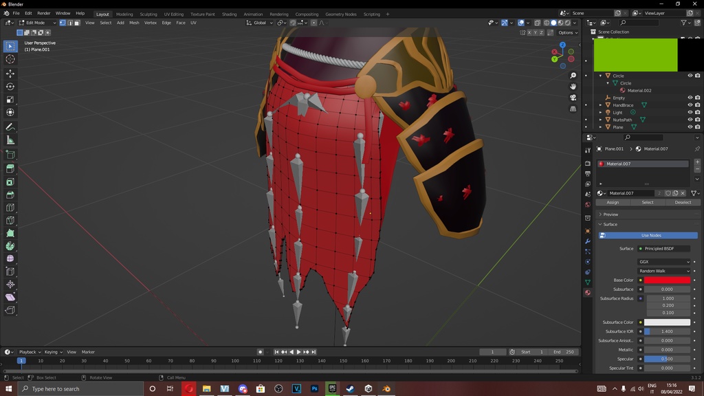 Armor graves + gloves