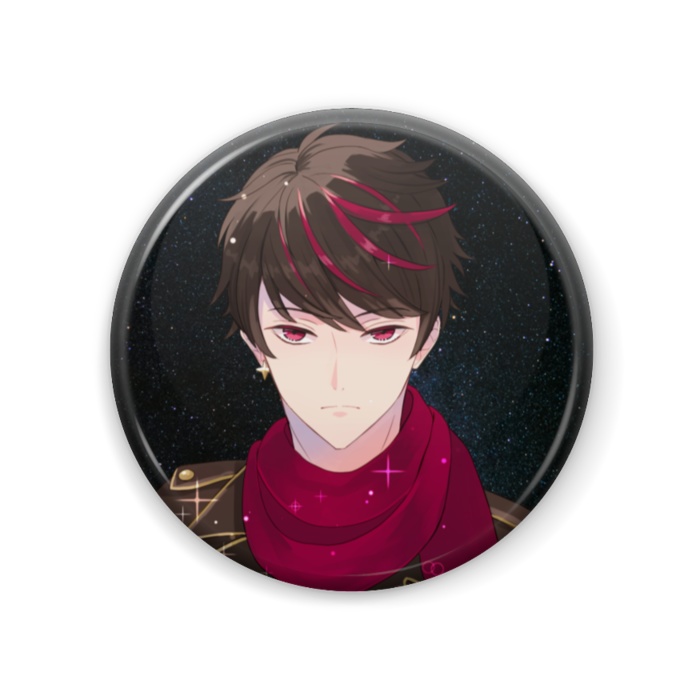 戌亥茜斗 缶バッジ【綺羅星プロジェクト】