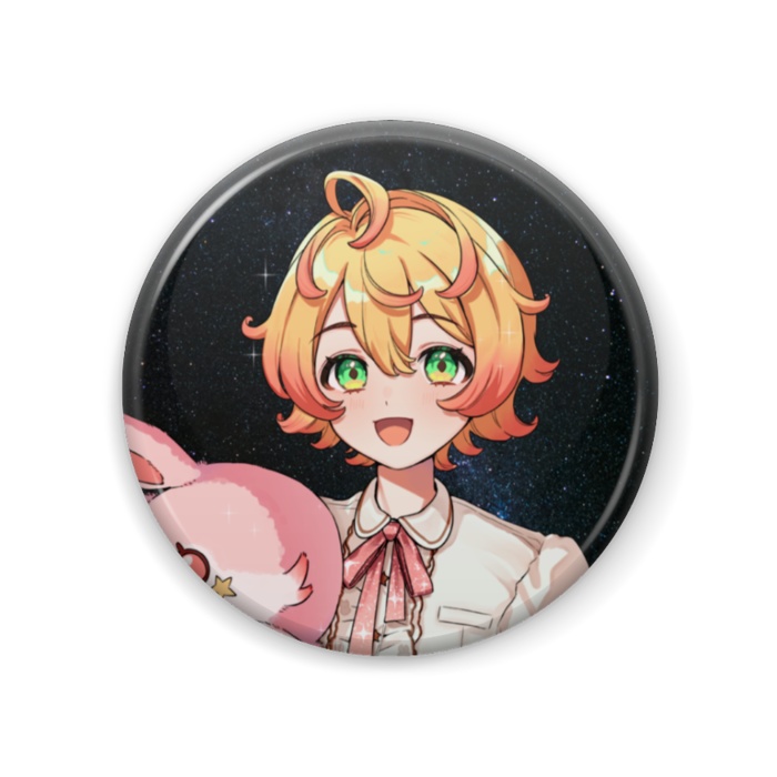 兎月しゅう 缶バッジ【綺羅星プロジェクト】