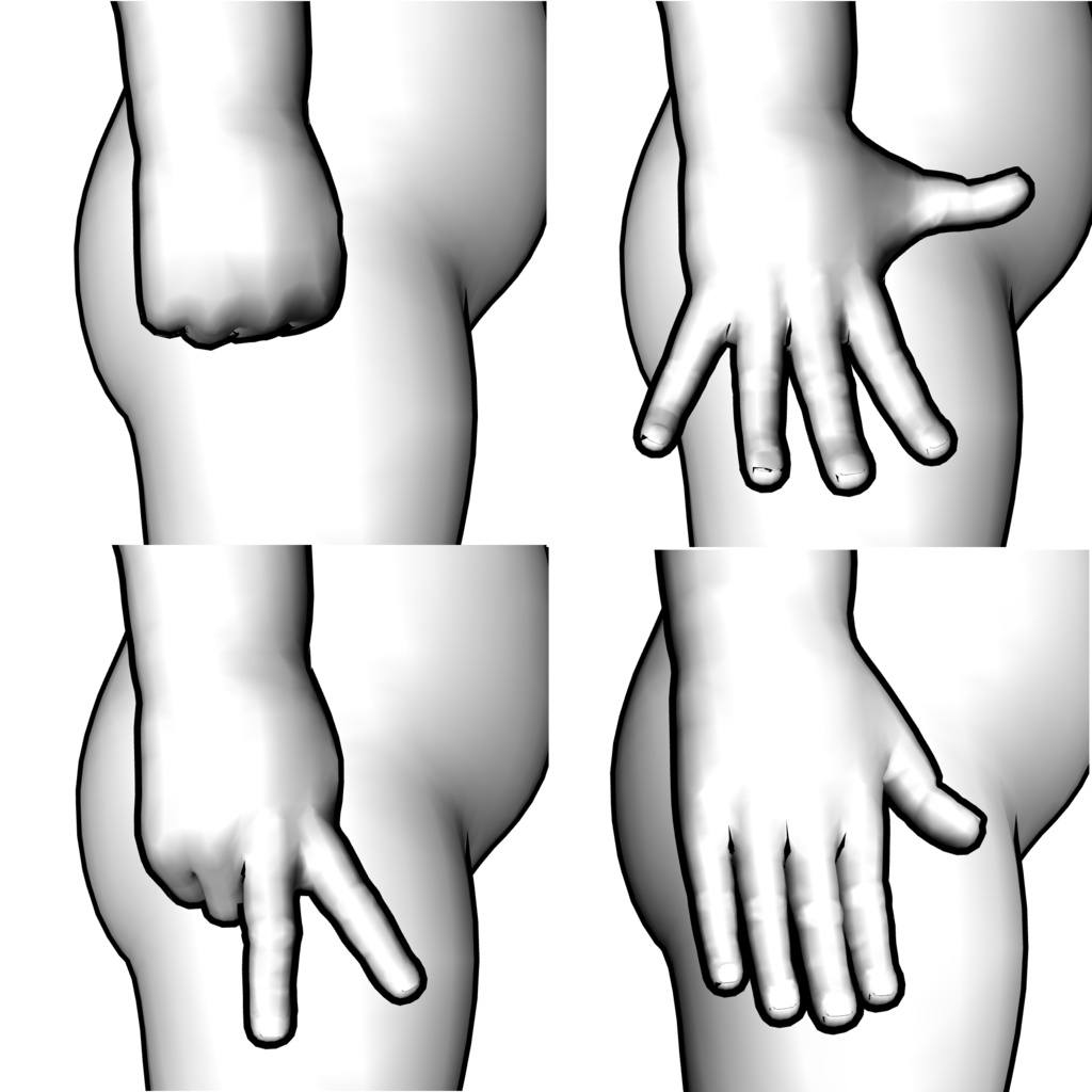 表情まで動かせるリアルな赤ちゃんエルフ 3Dキャラ素材(FBX対応)転生漫画・ファンタジーシーンに最適!【CLIP STUDIO PAINTで使えるおまけつき】