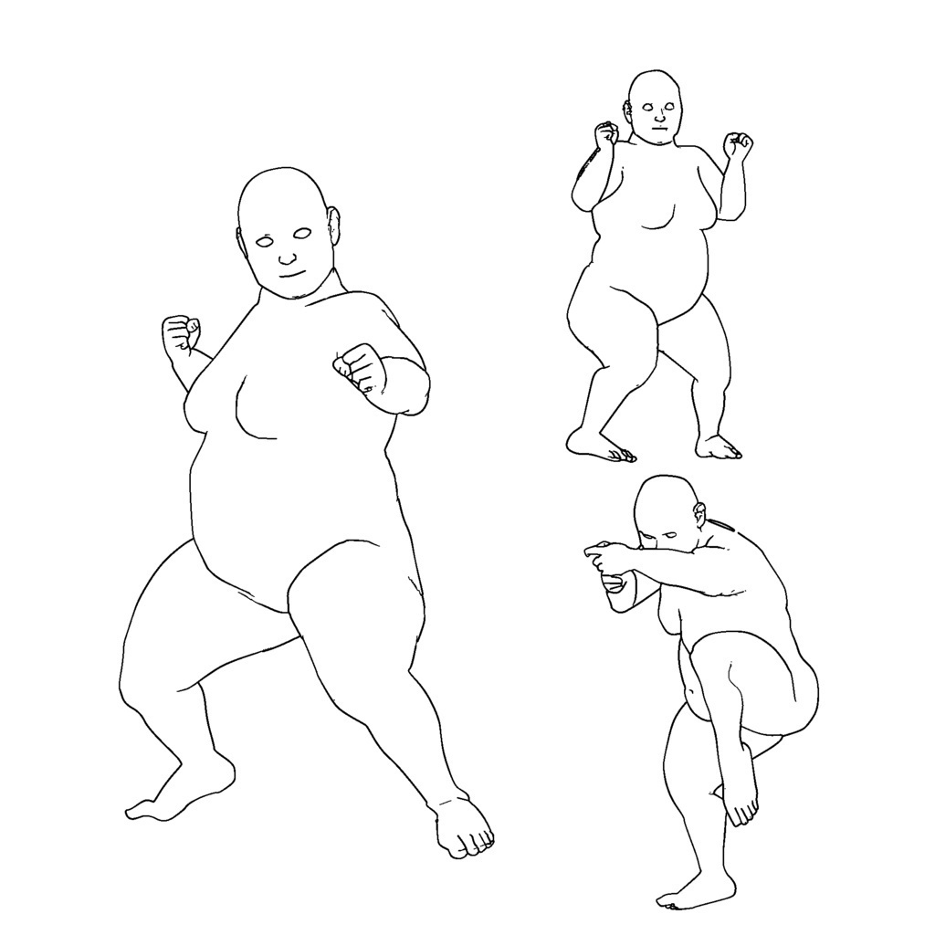 ホワイトモデルで自由に動かせるリアルな素体オーダー