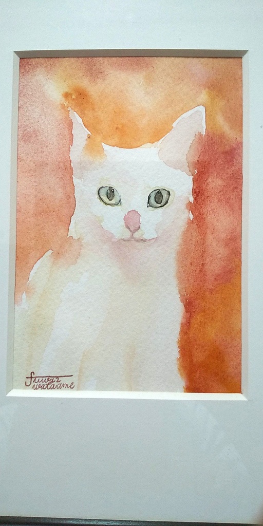 オレンジ色の午後