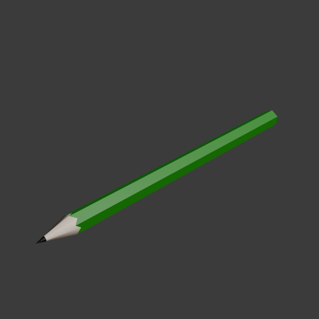 シンプルな鉛筆（商用利用OK）