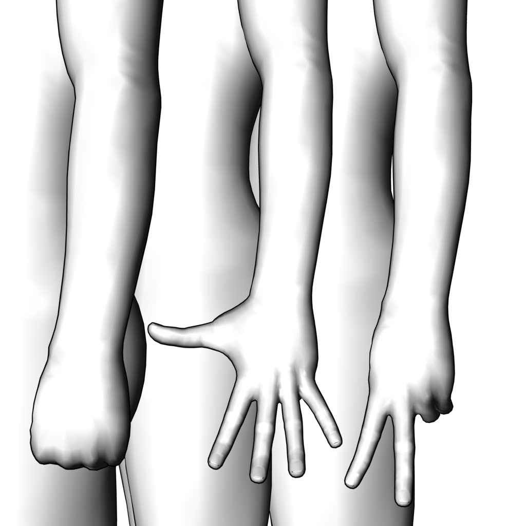 表情まで動かせるリアルな標準体型男性 3Dキャラ素材(FBX対応)日常・汎用性抜群のモブ表現に最適!【CLIP STUDIO PAINTで使えるおまけつき】