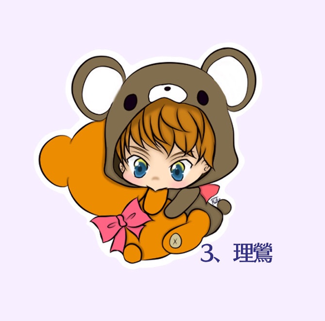 着ぐるみステッカー