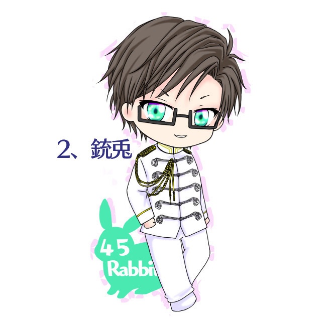 軍服シリーズ(肋骨服)ステッカー