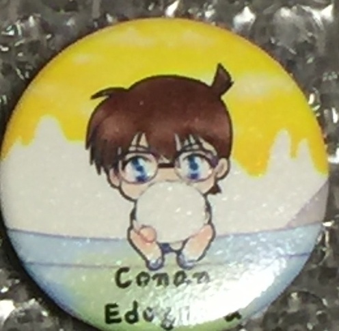 コナン缶バッチ