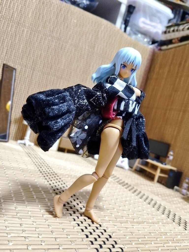 モダン和装　Ａ　【1/12サイズ服】