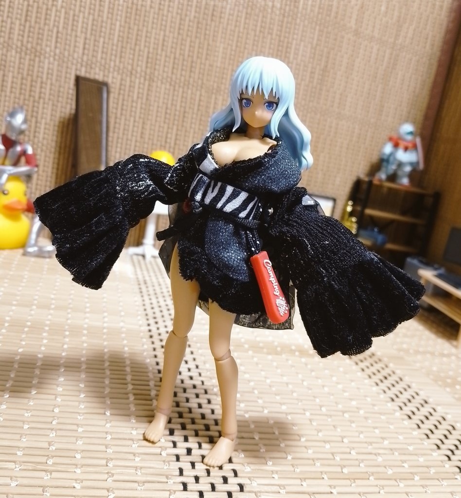 モダン和装　Ａ　【1/12サイズ服】