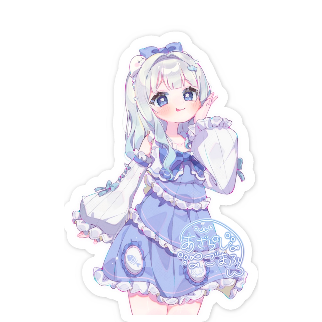 【活動半年記念グッズ】スマホステッカー