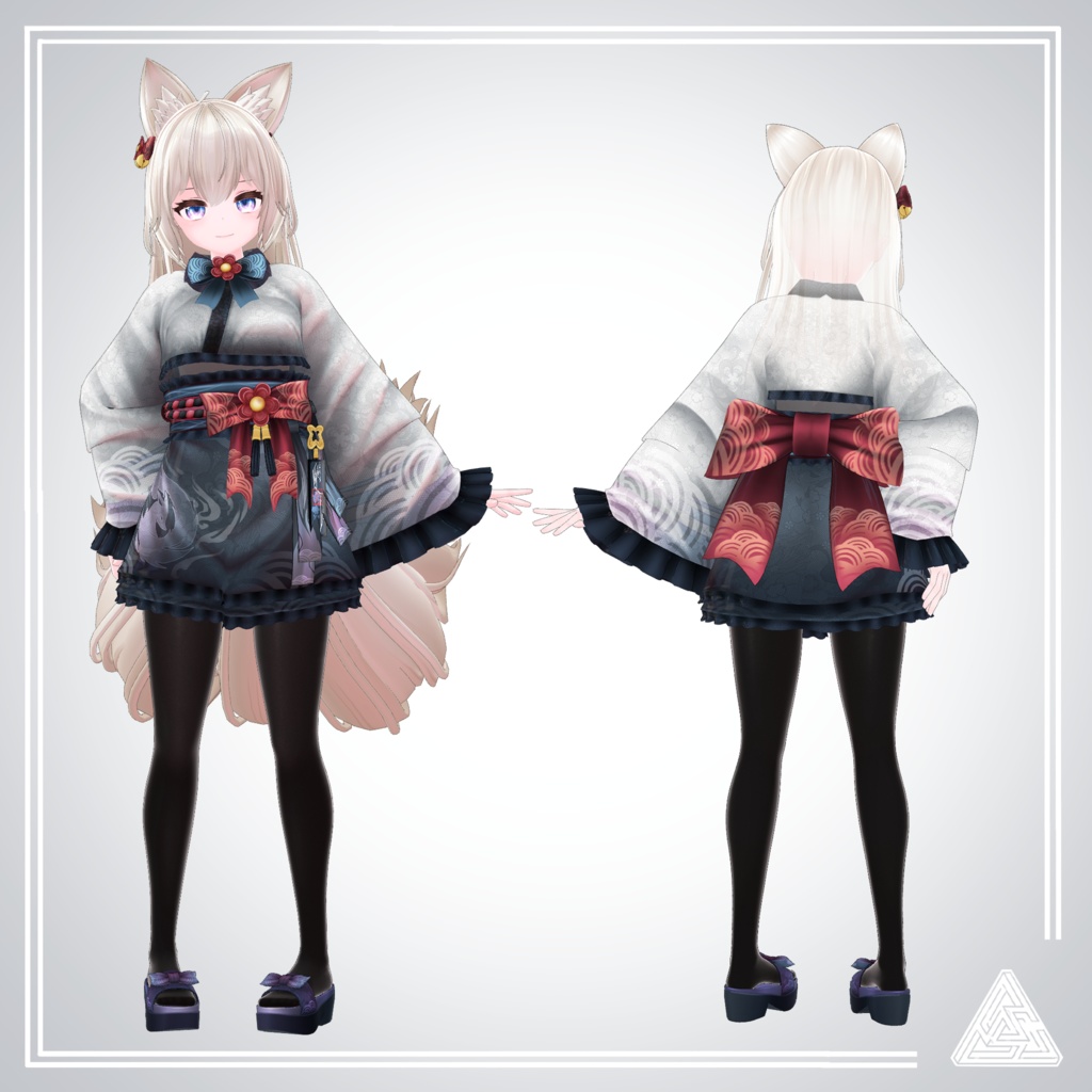 オリジナル3Dモデル 「Enya」 エンヤ