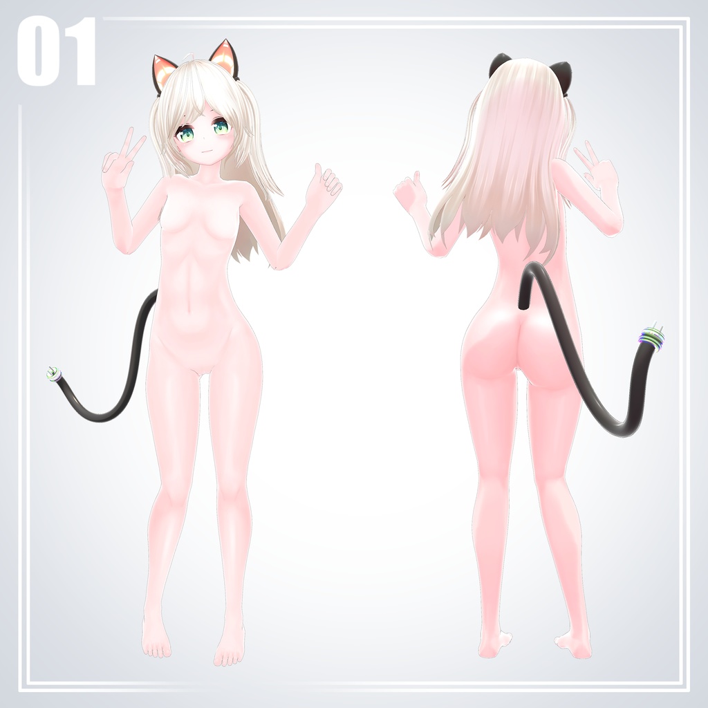 オリジナル3Dモデル 「A.E.D hacker」