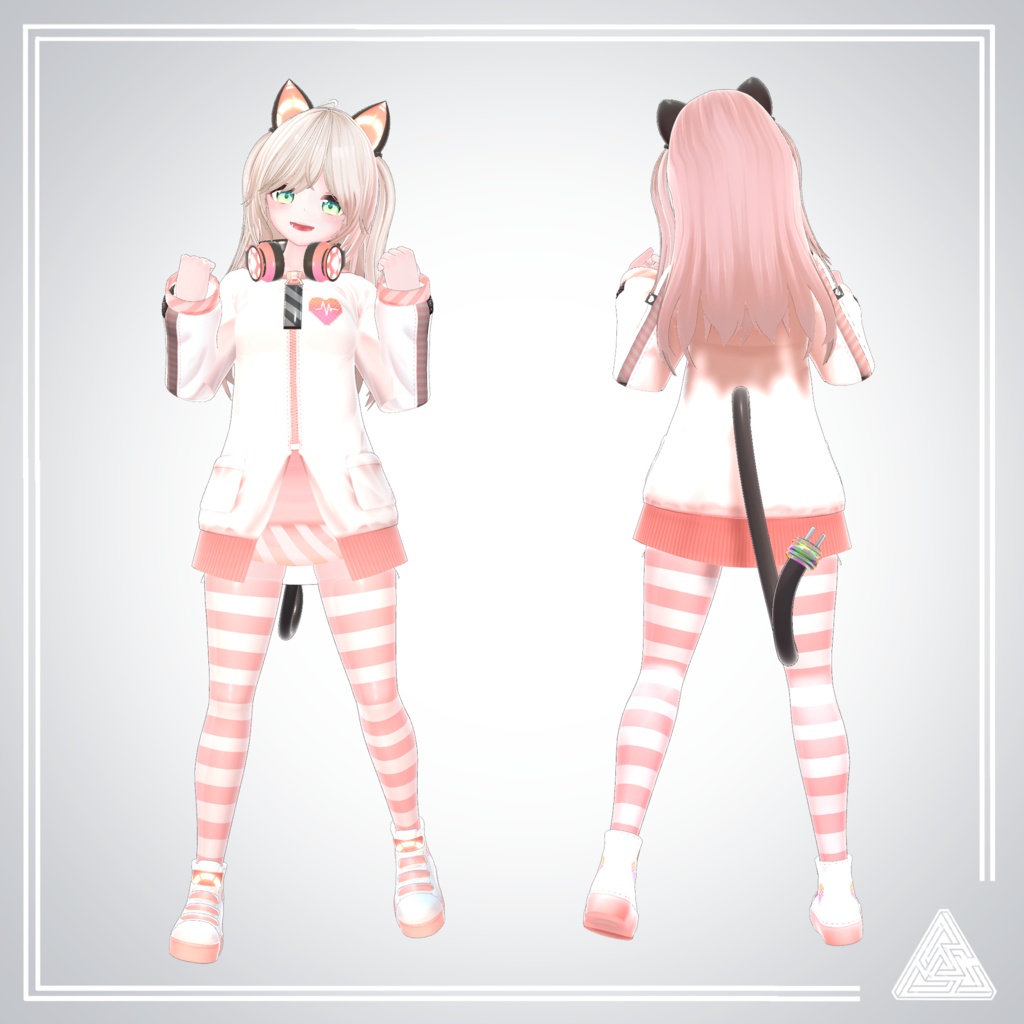 オリジナル3Dモデル 「A.E.D hacker」