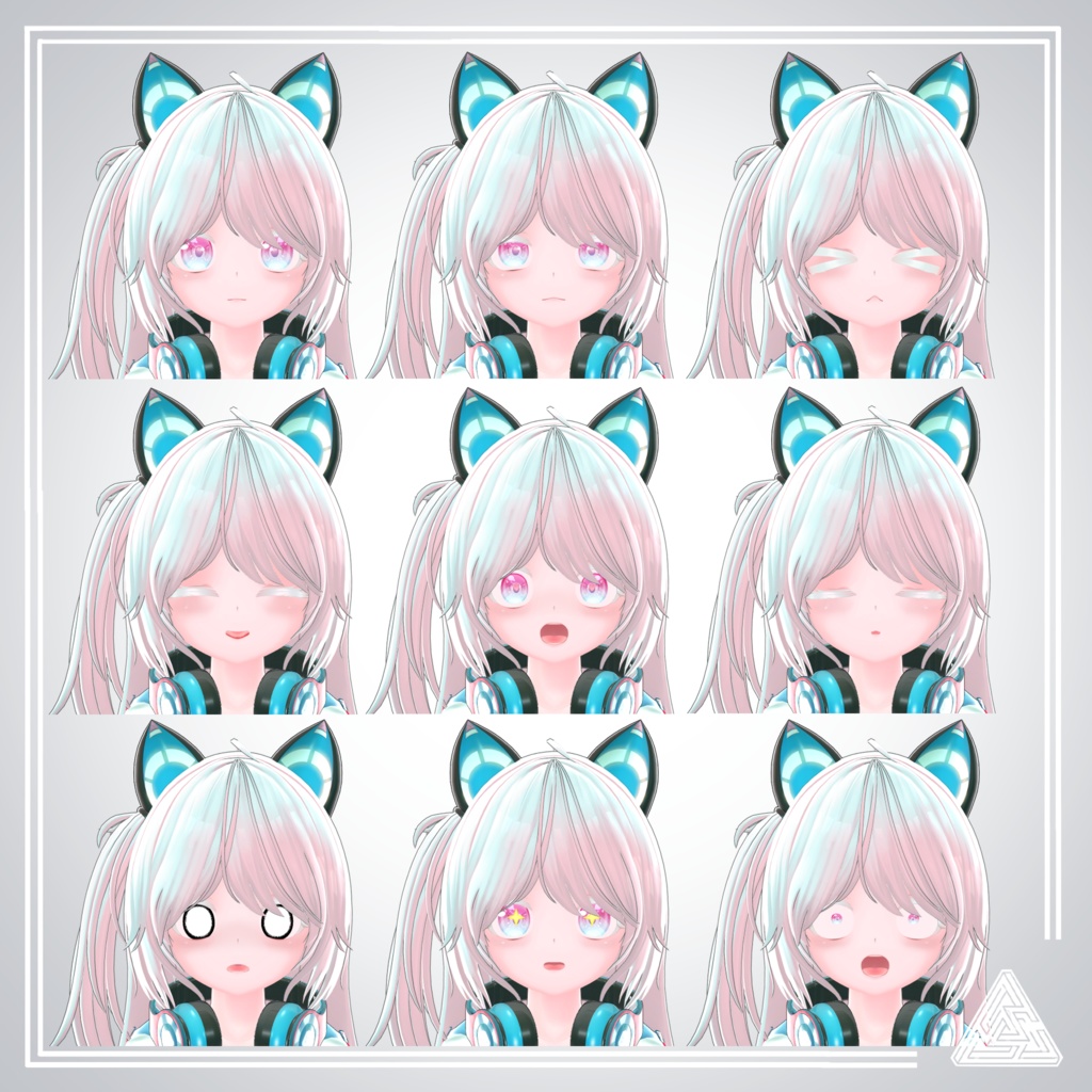 オリジナル3Dモデル 「A.E.D hacker」