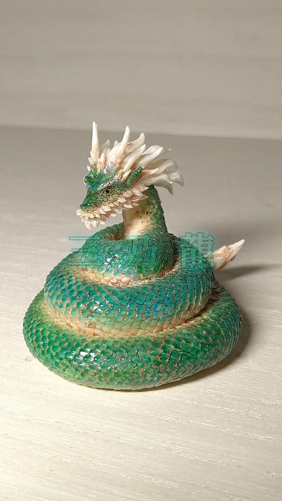 手のり龍神　緑龍