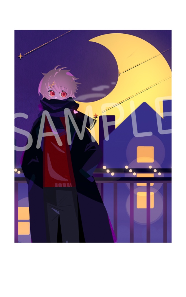 緋衣のの葉ランダムチェキ風カード【全4種】