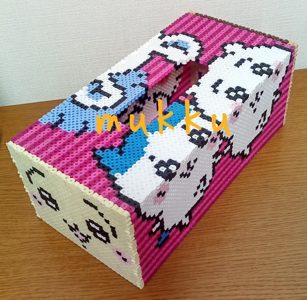 ちいかわ ティッシュケース ティッシュボックス アイロンビーズ