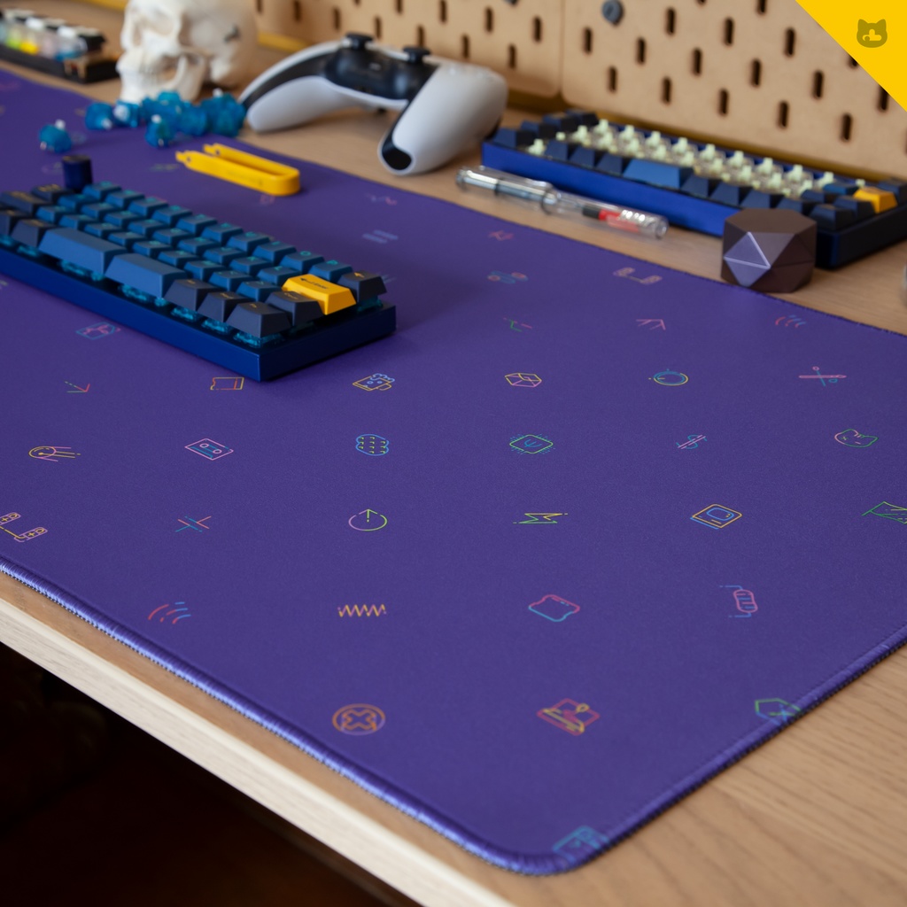 DESKMAT :mek neon(90x40cm)