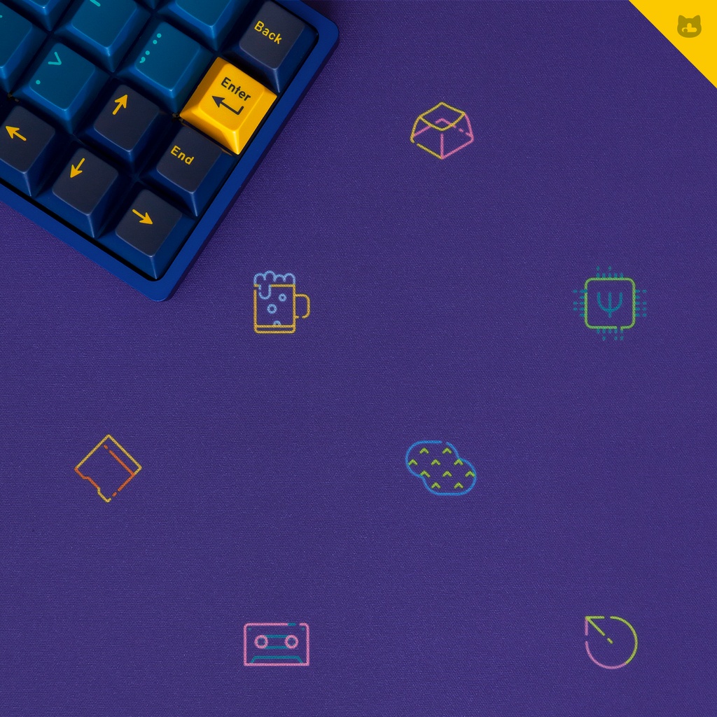 DESKMAT :mek neon(90x40cm)