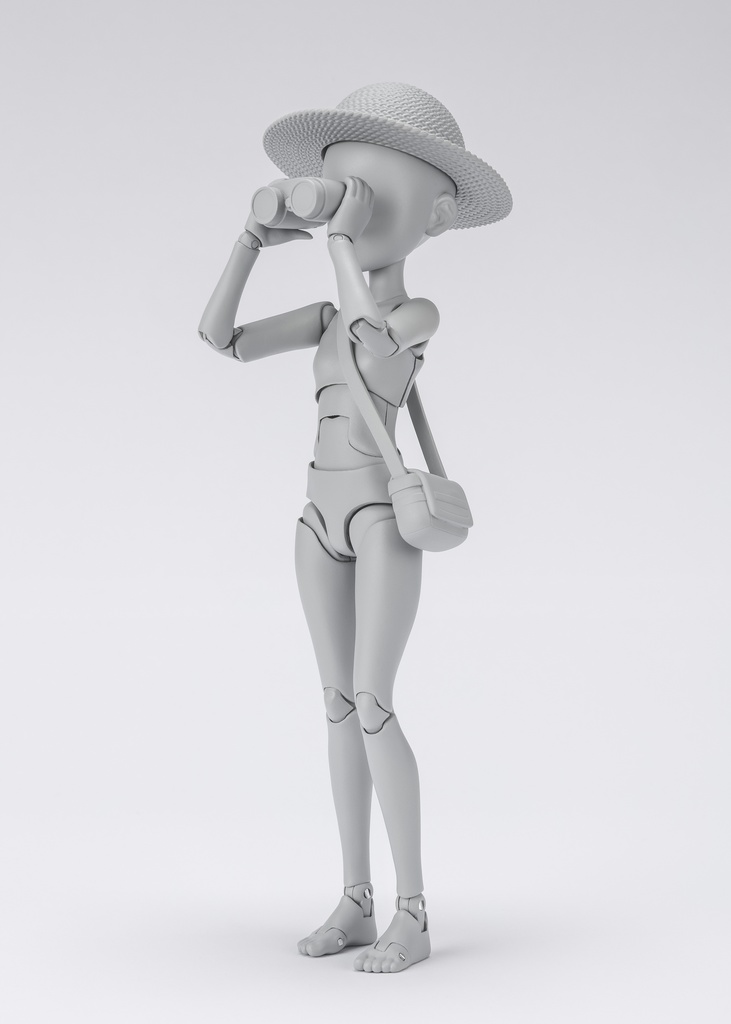S.H.Figuarts ボディちゃん -杉森建- Edition DX SET (Gray Color Ver.)