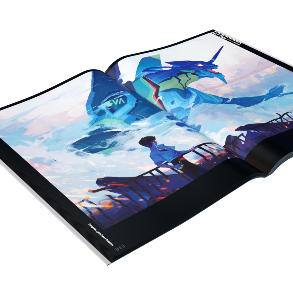 【画集/Artbook】Evangelion x pixiv Fanart Collection