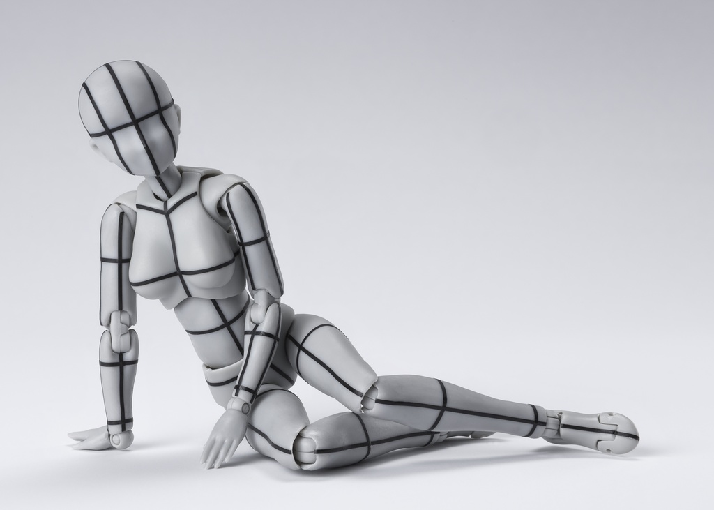 S.H.Figuarts ボディちゃん -ワイヤーフレーム- (Gray Color Ver.)