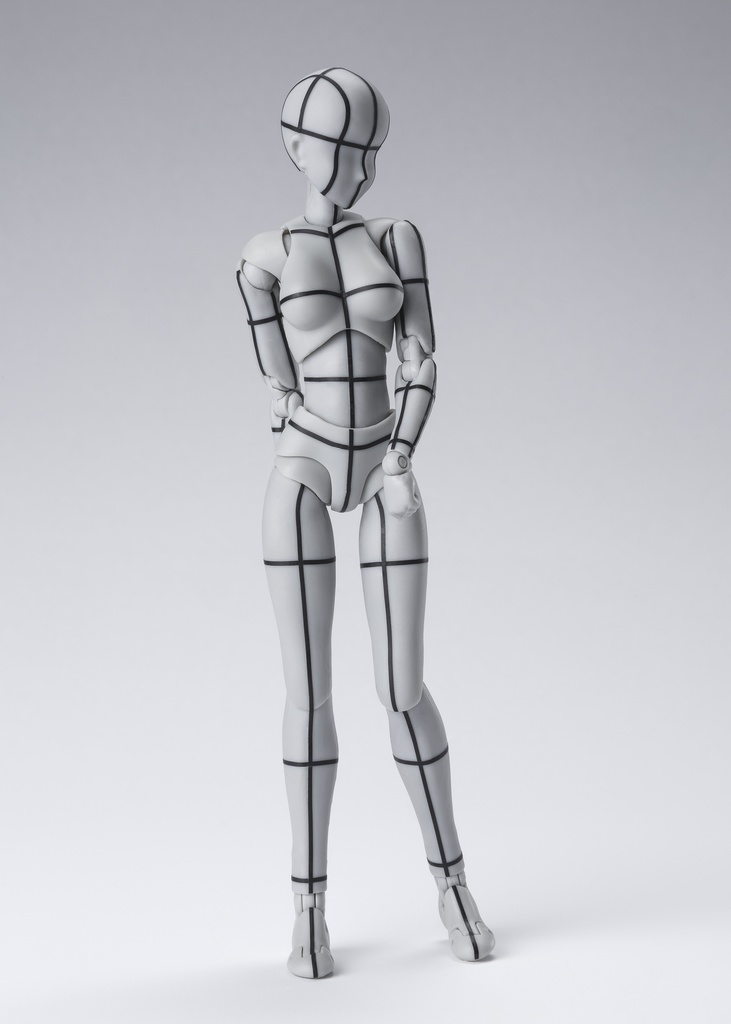 S.H.Figuarts ボディちゃん -ワイヤーフレーム- (Gray Color Ver.)