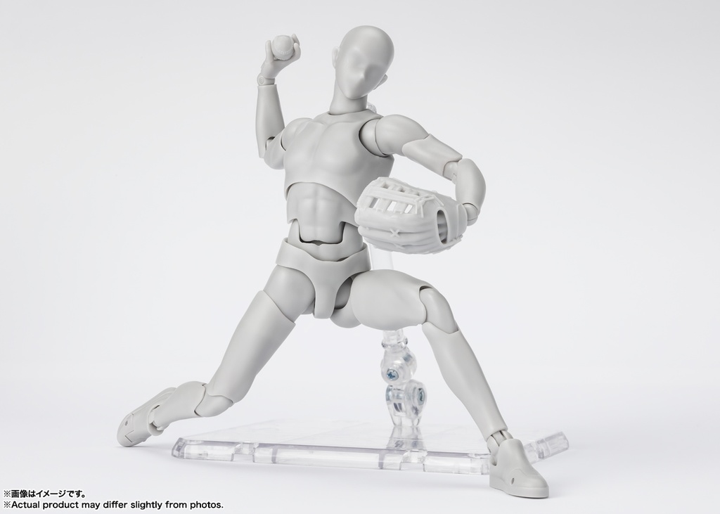 S.H.Figuarts ボディくん -スポーツ- Edition DX SET (Gray Color Ver.)