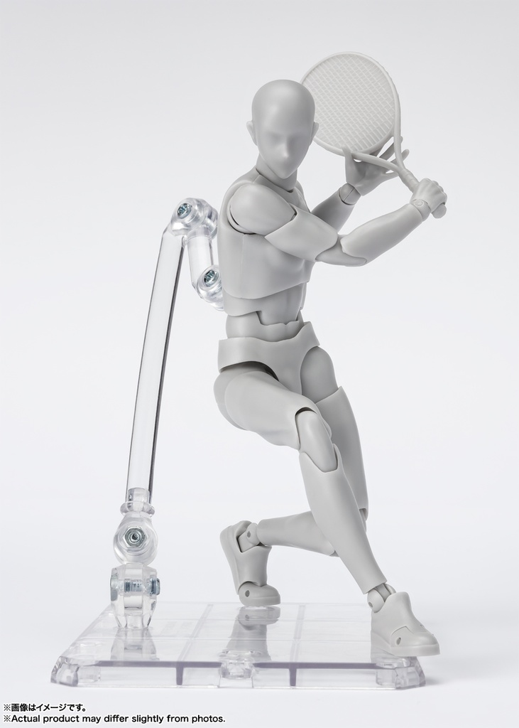 S.H.Figuarts ボディくん -スポーツ- Edition DX SET (Gray Color Ver.)