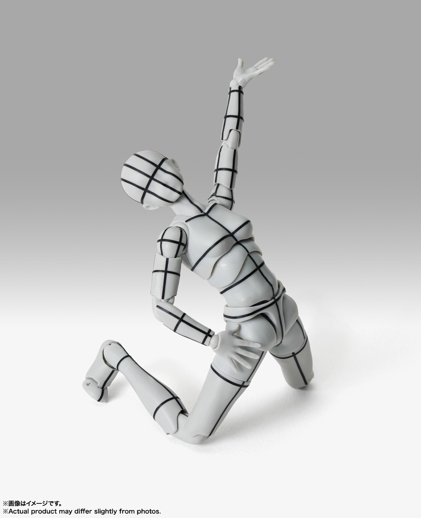 S.H.Figuarts ボディちゃん -スポーツ- Edition -ワイヤーフレーム-(Gray Color Ver.)