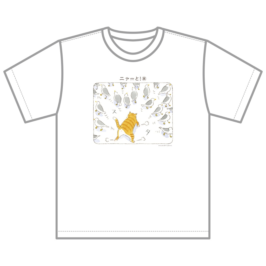 Tシャツ<ねこまき>