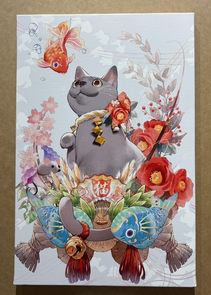 【受注販売】P6サイズキャンバスアート<Ryota-H＆KACHIN>
