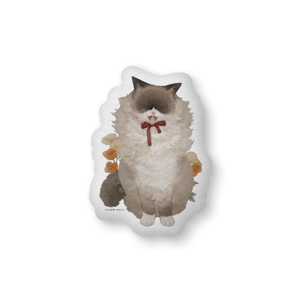 ふかふかクッション<ねこ助>