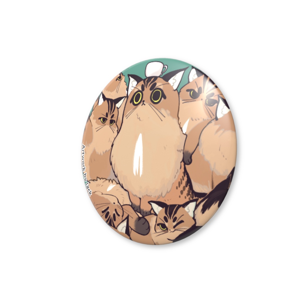 【BOOTH限定】缶バッジ(32㎜)<lack>