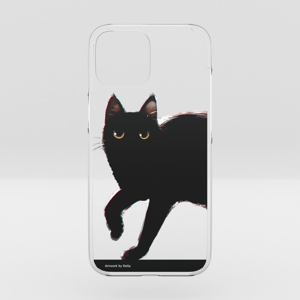 【BOOTH限定】クリアiPhoneケース<Rella>