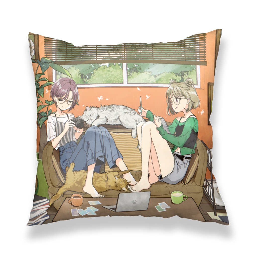 【BOOTH限定】クッションカバー<wogura>