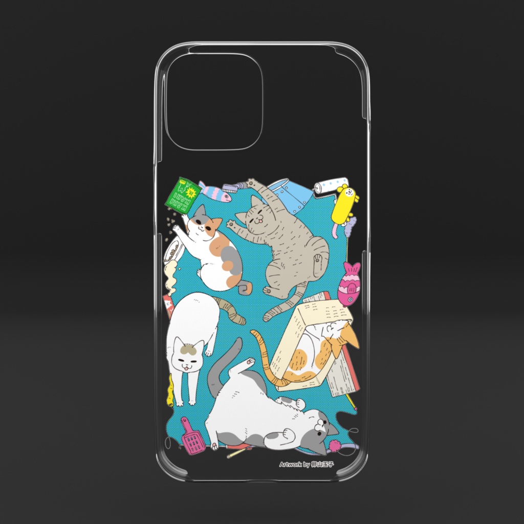 【BOOTH限定】クリアiPhoneケース<卵山玉子>